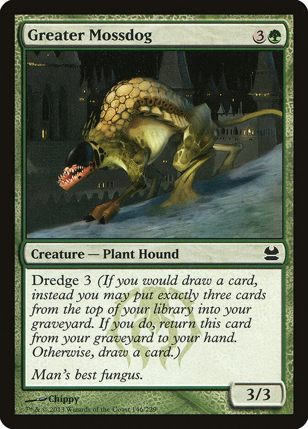 Greater Mossdog - Magic: The Gathering