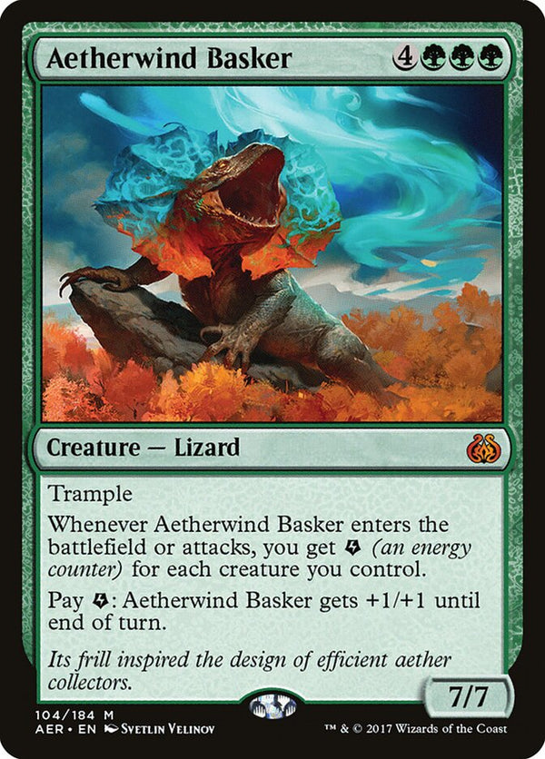 Aetherwind Basker - Magic: The Gathering