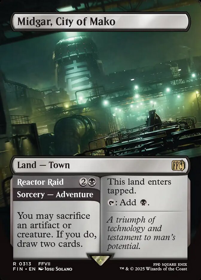 Midgar, City of Mako (Borderless)
