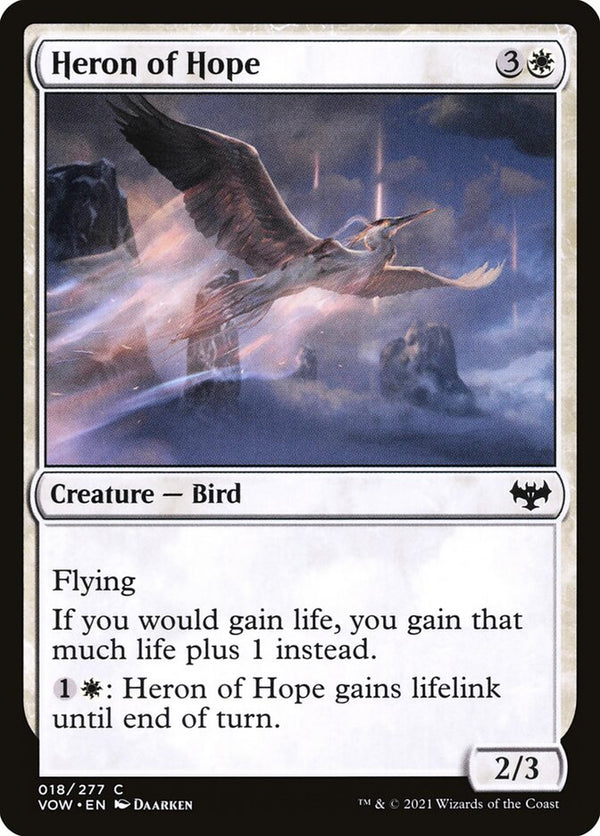 Heron of Hope - Magic: The Gathering
