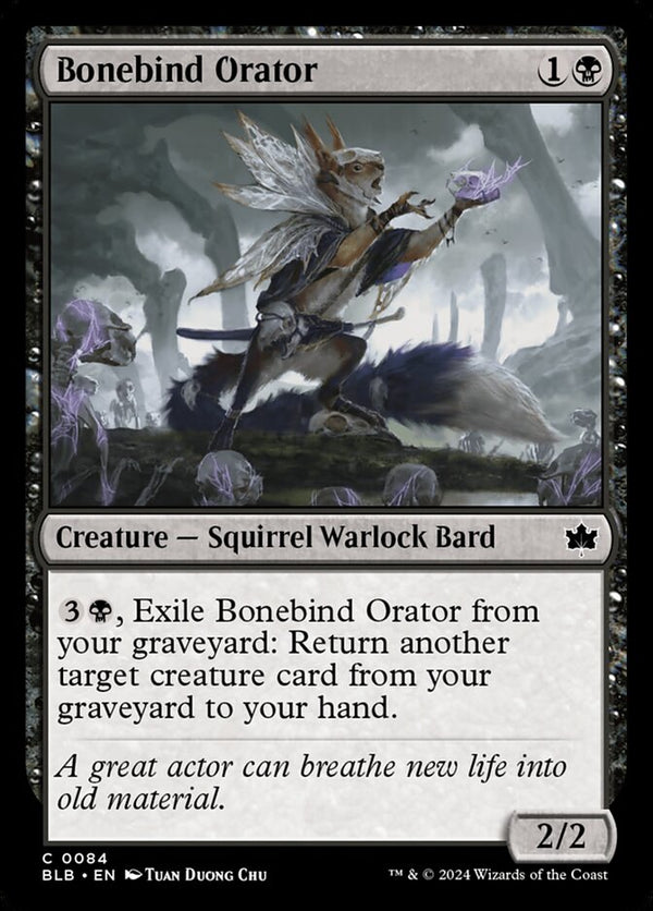 Bonebind Orator - Magic: The Gathering