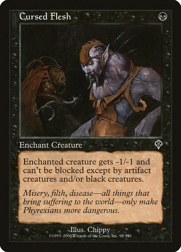 Cursed Flesh - Magic: The Gathering