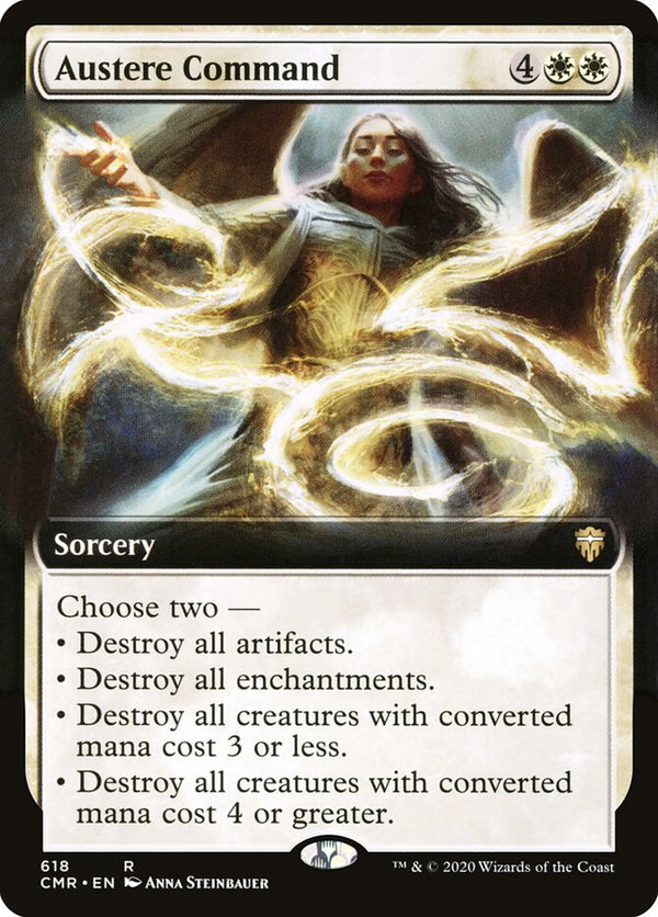 Austere Command (Extended Art) - Magic: The Gathering