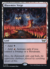 Blazemire Verge - Magic: The Gathering