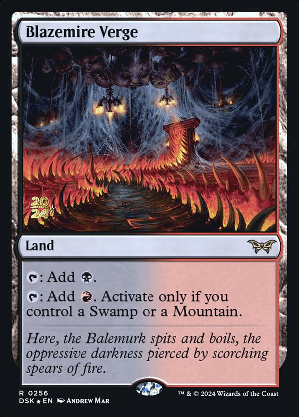 Blazemire Verge - Magic: The Gathering