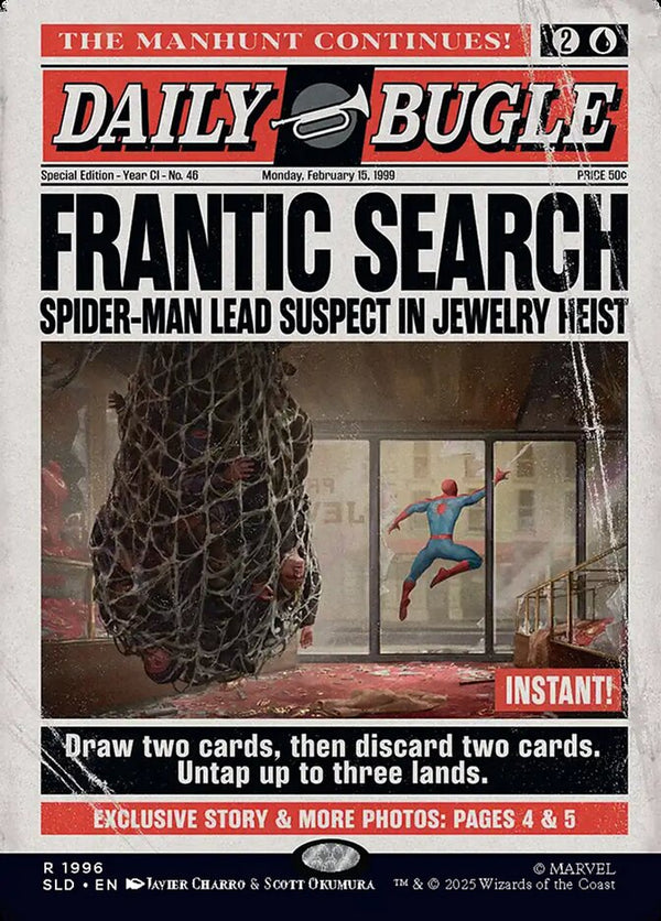 Frantic Search (1996) - Magic: The Gathering