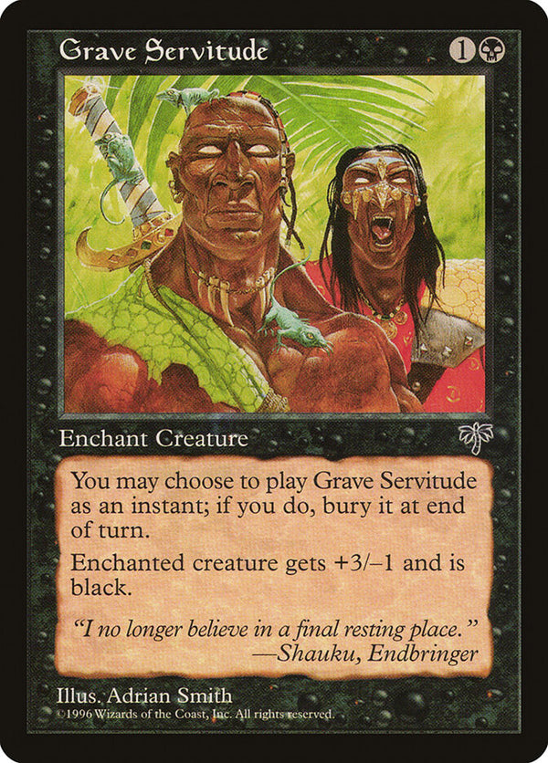 Grave Servitude - Magic: The Gathering