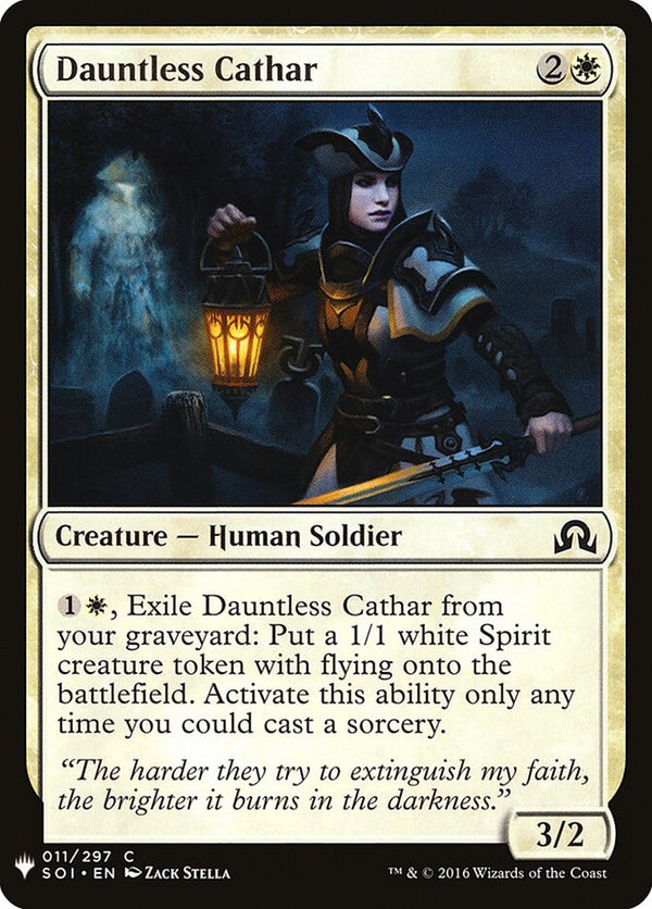 Dauntless Cathar - Magic: The Gathering