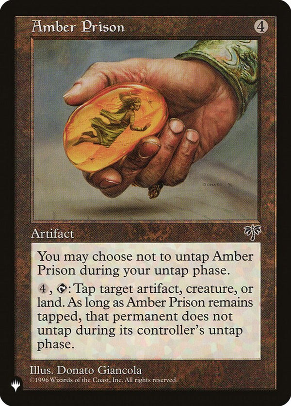 Amber Prison - Magic: The Gathering