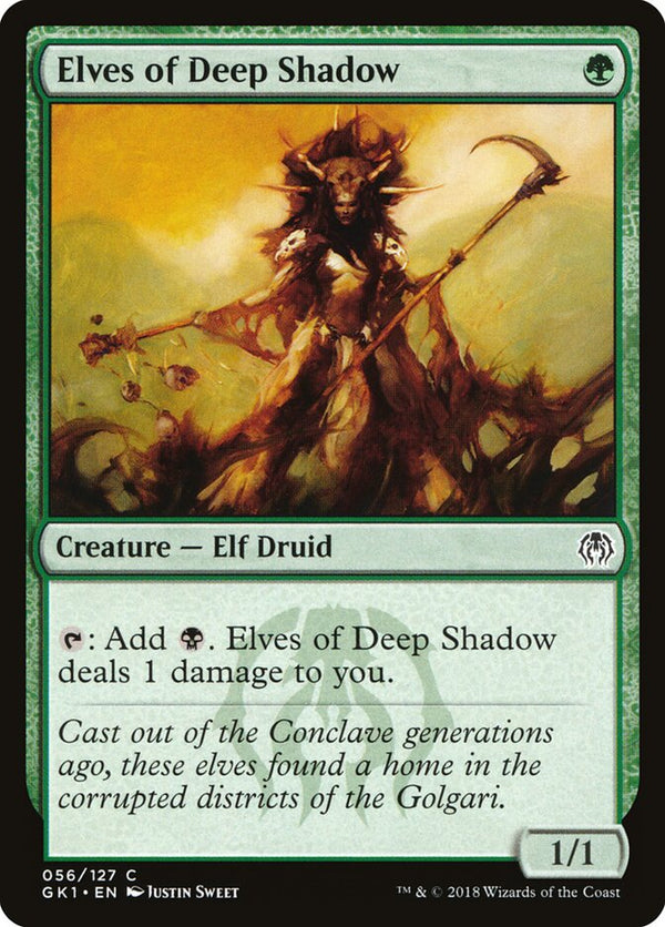 Elves of Deep Shadow - Magic: The Gathering
