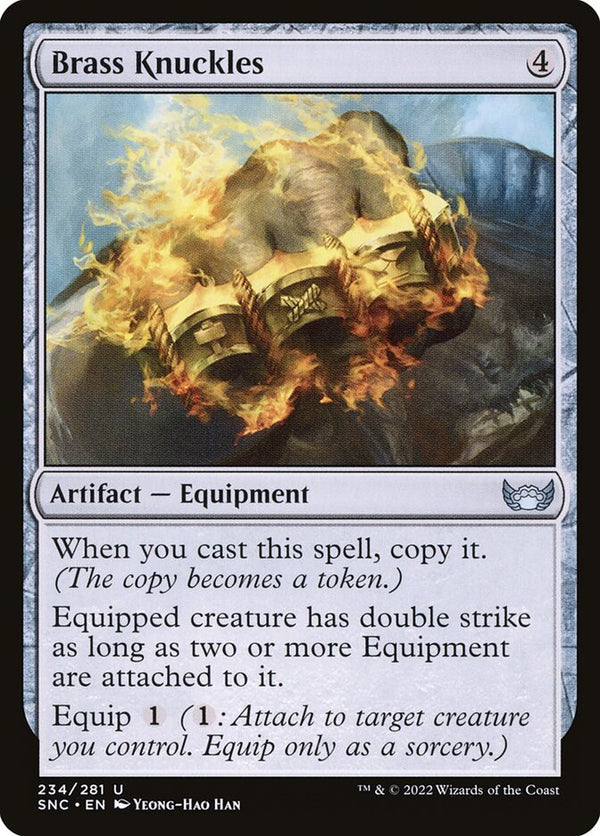 Brass Knuckles - Magic: The Gathering