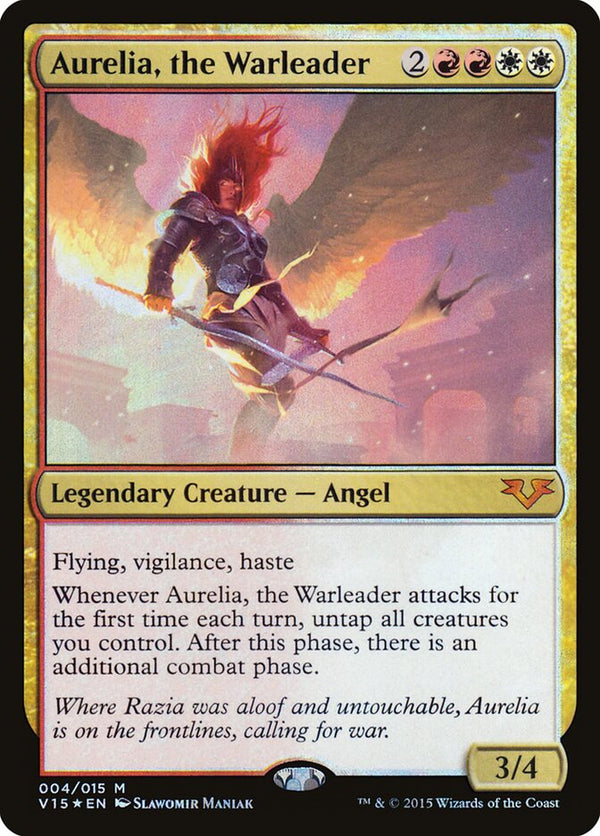 Aurelia, the Warleader - Magic: The Gathering