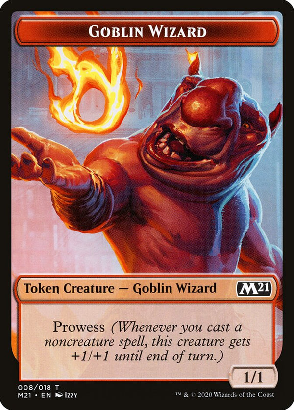 Goblin Wizard Token - Magic: The Gathering