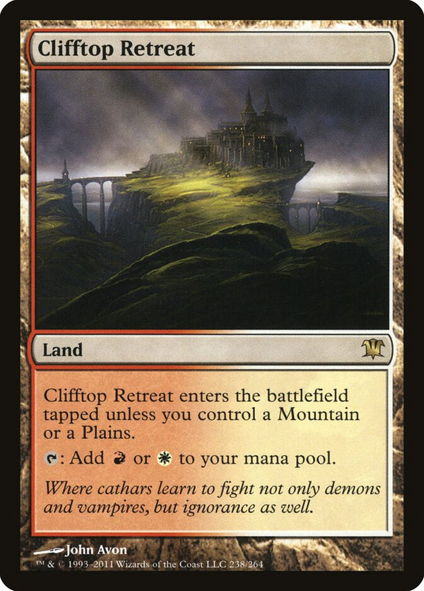 Clifftop Retreat - Magic: The Gathering