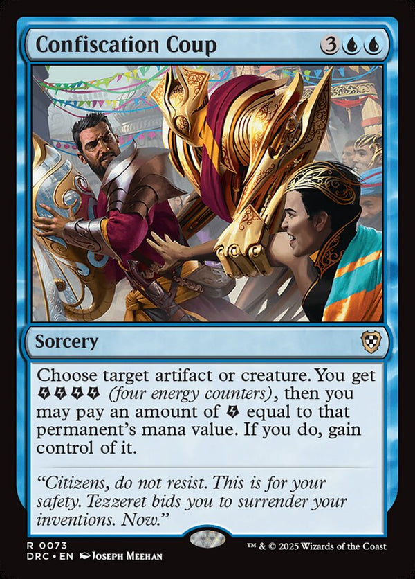 Confiscation Coup - Magic: The Gathering