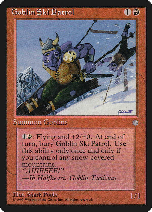 Goblin Ski Patrol - Magic: The Gathering