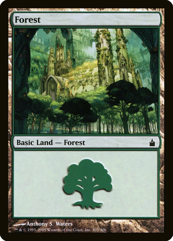 Forest (305) - Magic: The Gathering