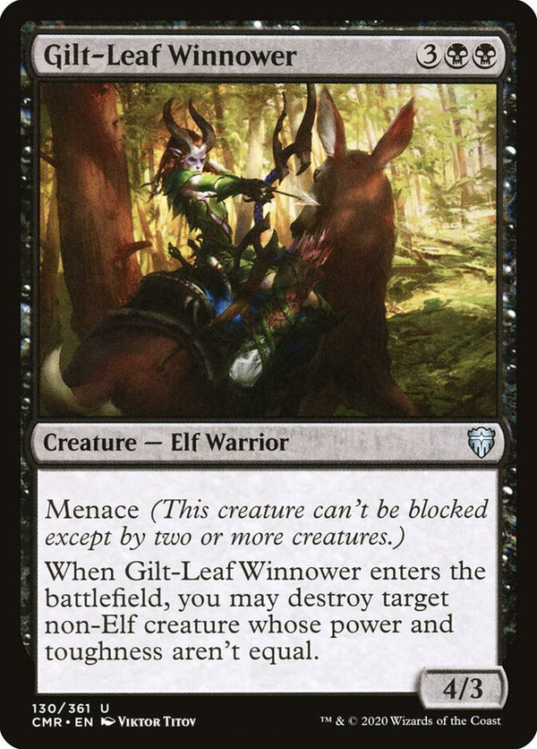 Gilt-Leaf Winnower - Magic: The Gathering