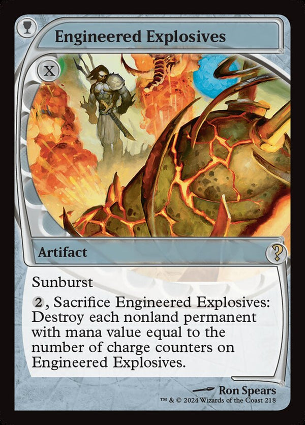 Engineered Explosives (Future Sight) - Magic: The Gathering