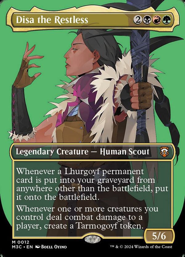 Disa the Restless (Borderless) - Magic: The Gathering