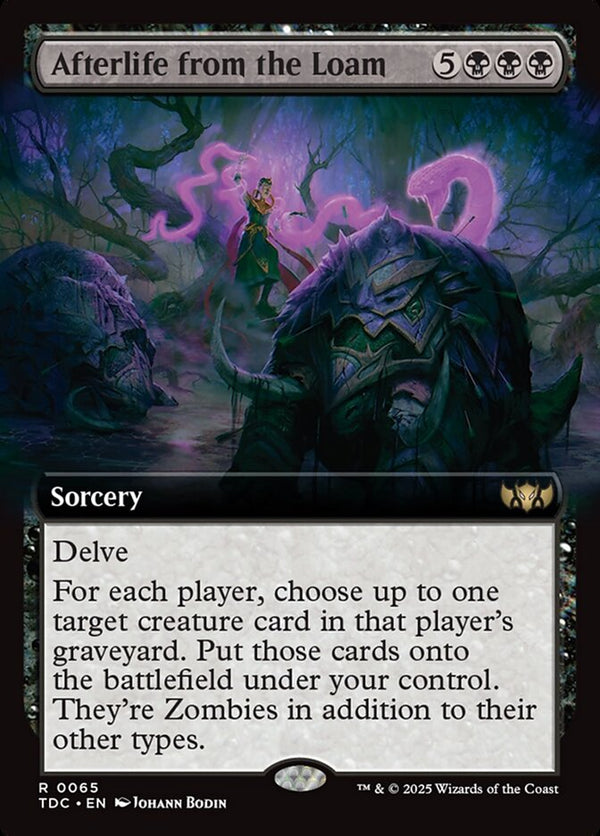 Afterlife from the Loam (Extended Art) - Magic: The Gathering