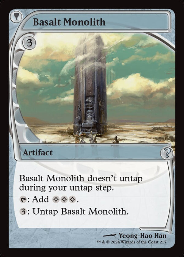 Basalt Monolith (Future Sight) - Magic: The Gathering