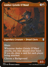 Amber Gristle O'Maul (Foil Etched) - Magic: The Gathering