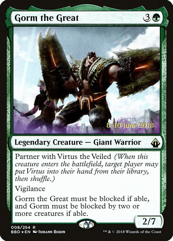 Gorm the Great - Magic: The Gathering