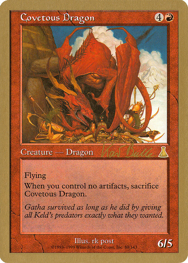 Covetous Dragon - 1999 Kai Budde (UDS) - Magic: The Gathering