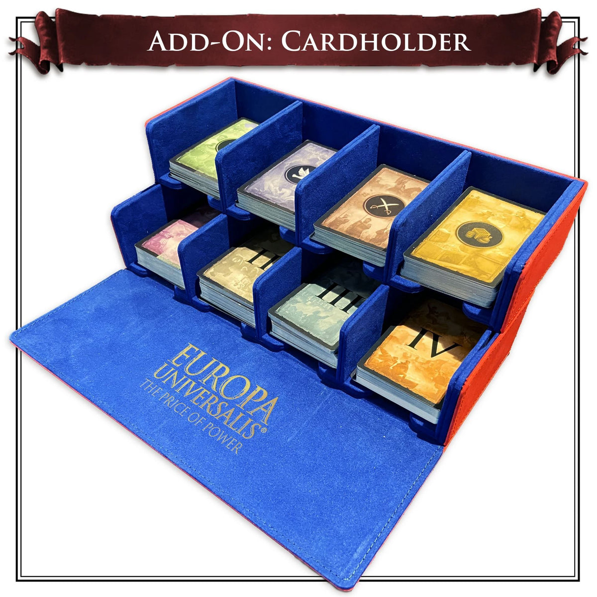 Europa Universalis: The Price of Power – Cardholder w/ Dice Tray Lid