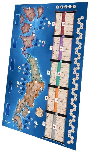 Small Samurai Empires: Playmat