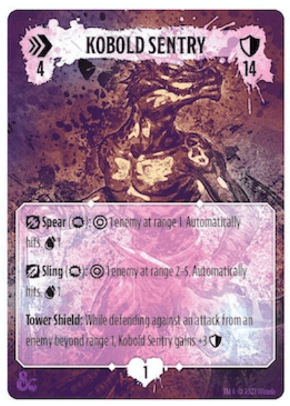 Dungeons & Dragons: Onslaught – Kobold Cultist / Kobold Sentry Foil Promo Card