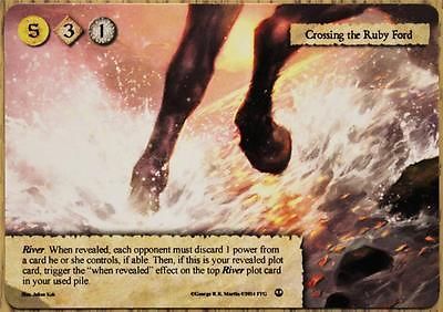 A Game of Thrones: The Card Game – Alternate Art Crossing the Ruby Ford