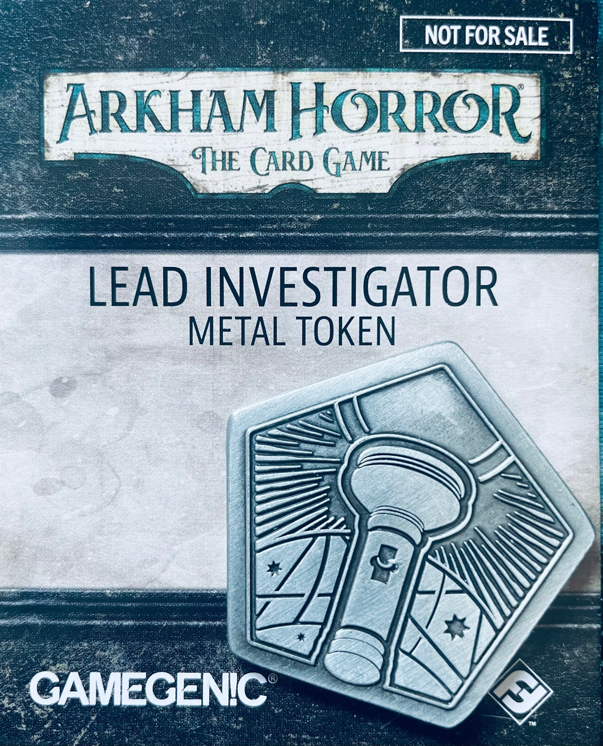Arkham Horror: The Card Game – Lead Investigator Metal Token