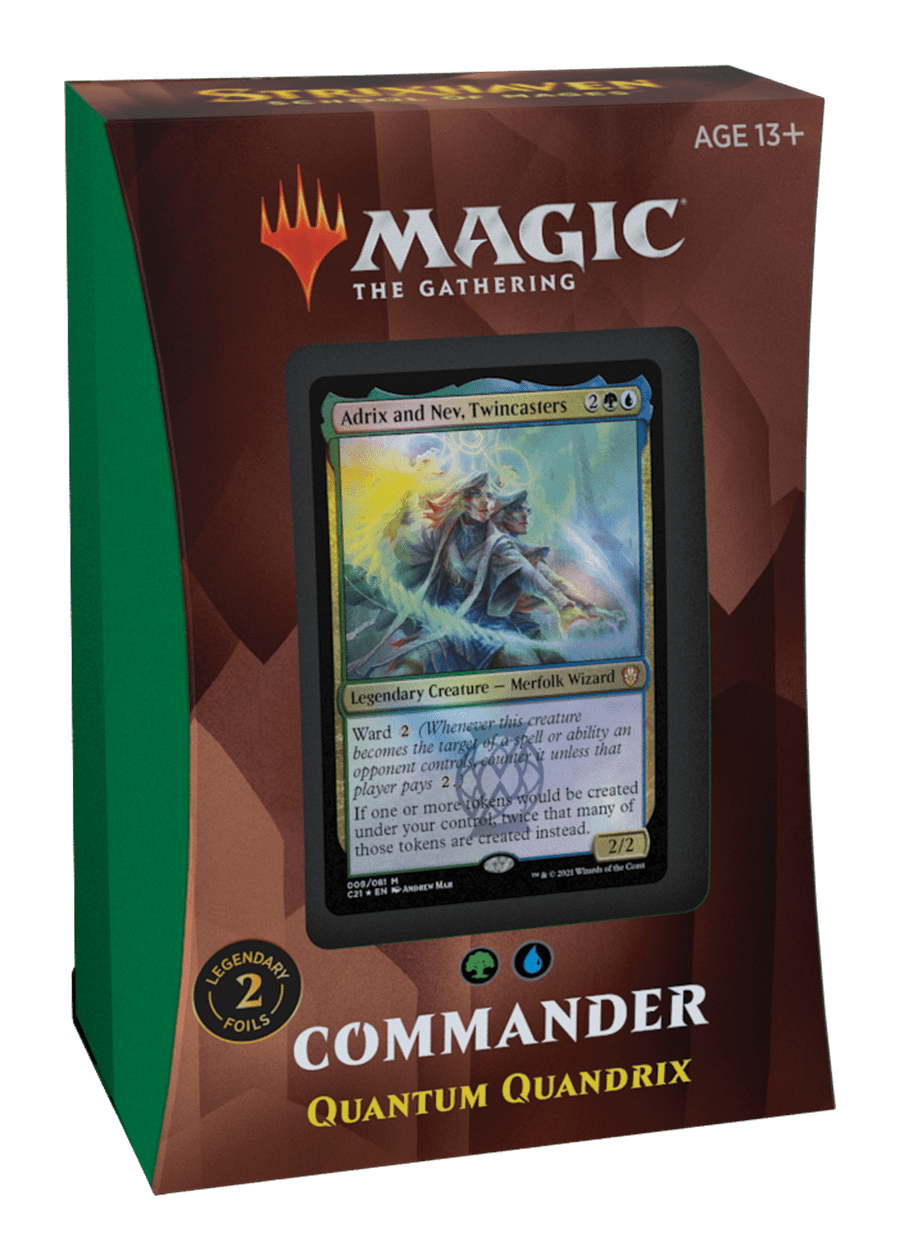 Magic: The Gathering — Commander 2021: Strixhaven Commander — Quantum Quandrix Deck