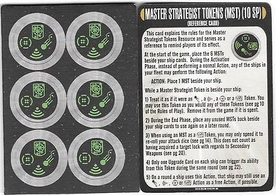 Star Trek: Attack Wing – Master Strategist Token Resource