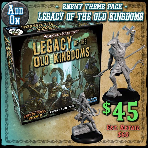 Shadows of Brimstone: Cursed Tombs of Khamuntet – Legacy of the Old Kingdoms