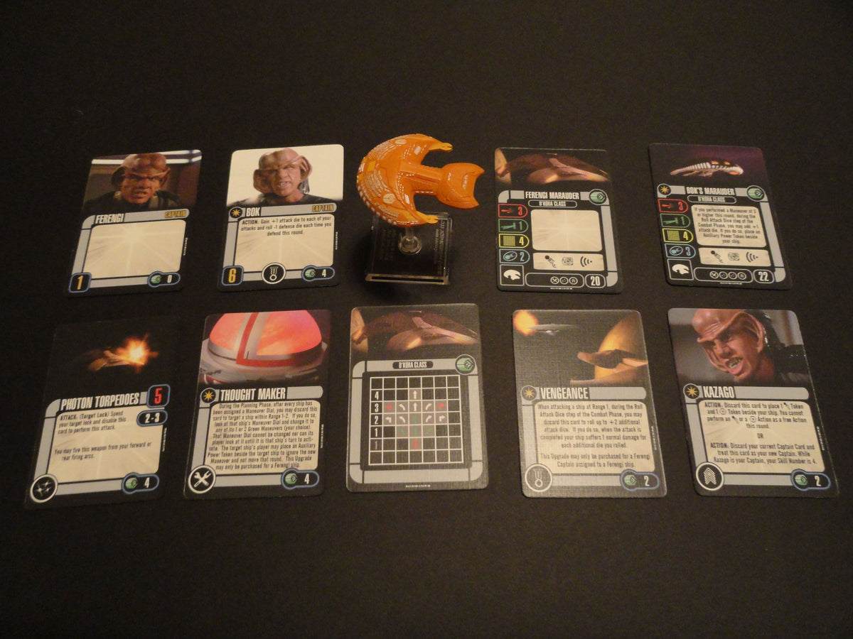 Star Trek: Attack Wing – Ferengi: Bok's Marauder – Resistance is Futile Blind Booster Pack