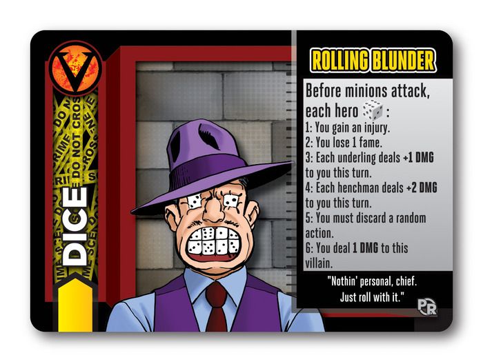 Heroes Wanted: Dice Promo Card