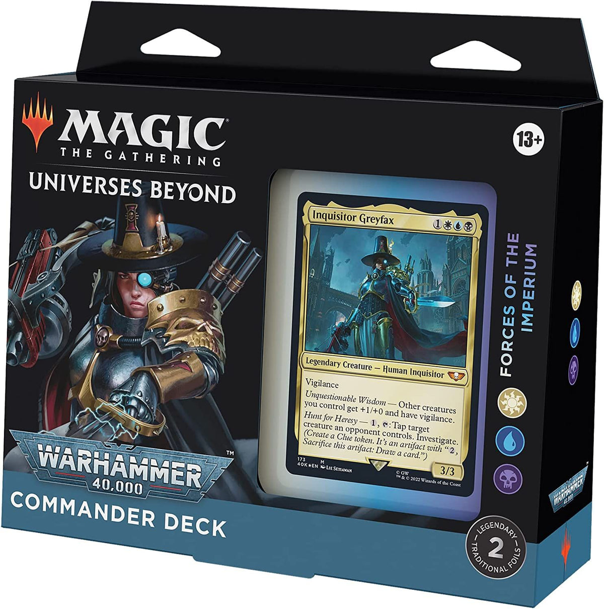 Magic: The Gathering Universes Beyond — Warhammer 40,000 Commander Deck: Forces of the Imperium