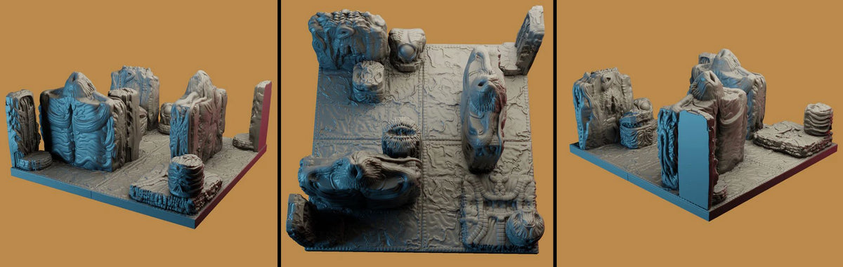 Demon Ship: Digital Alien Ship Terrain Pack