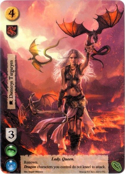 A Game of Thrones: The Card Game – Alternate Art Daenerys Targaryen