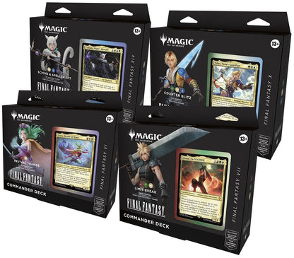 Wizards of the Coast Magic: The Gathering - Final Fantasy Commander Decks
