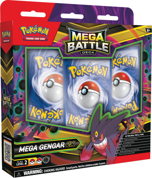 POKEMON MEGA BATTLE DECKS GENGAR EX/DIANCIE EX