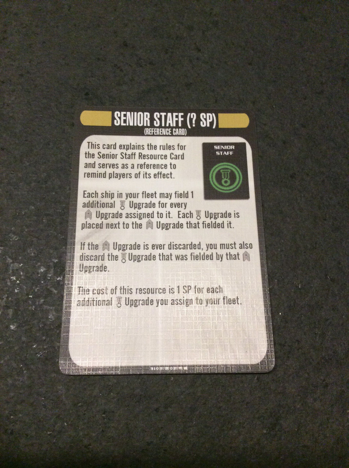 Star Trek: Attack Wing – Senior Staff Resource