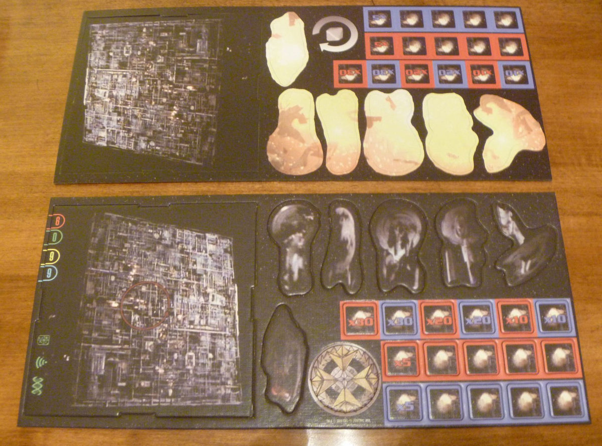 Star Trek: Attack Wing – The Collective Month 2 Organized Play Borg Cube and tokens