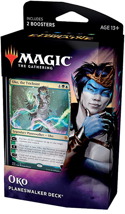 Magic: The Gathering – Throne of Eldraine Planeswalker Deck: Oko, the Trickster