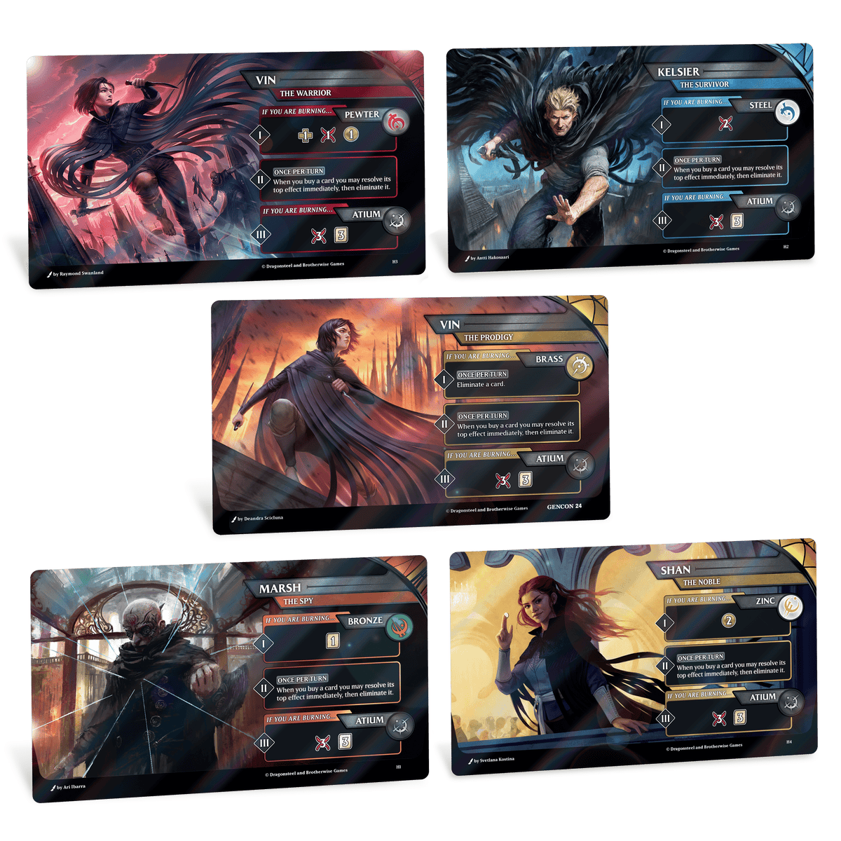 Mistborn Deckbuilding Game: Preorder Bundle