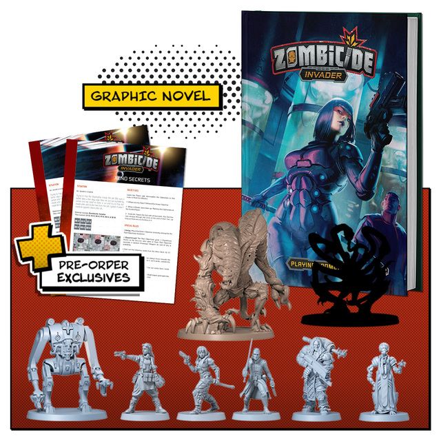 Zombicide: Invader – CMON Comics: Vol. 2 Promos