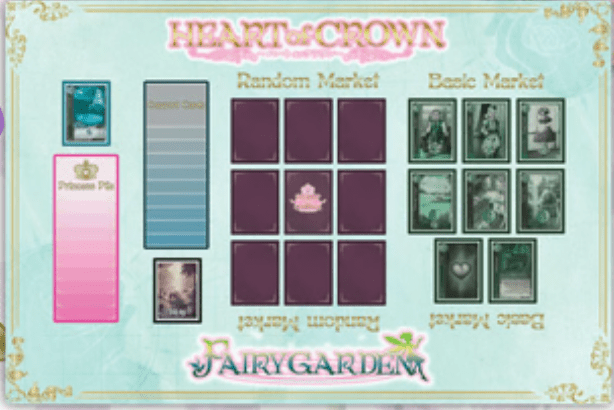 Heart of Crown: Fairy Garden – Setup Playmat